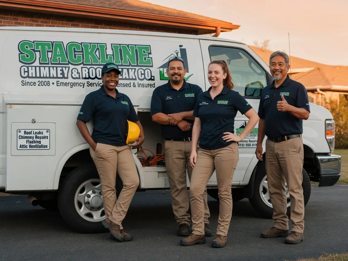 Chimney flashing repair company in Flippin, AR